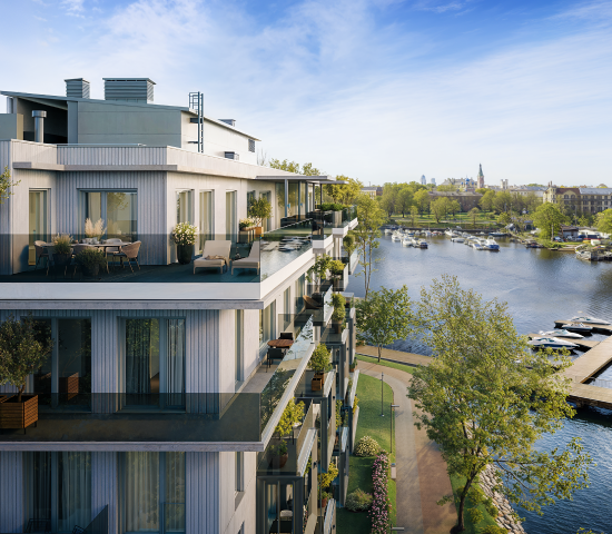BluOr Bank allocates 15.8 million EUR to a premium-class project in Klīversala
