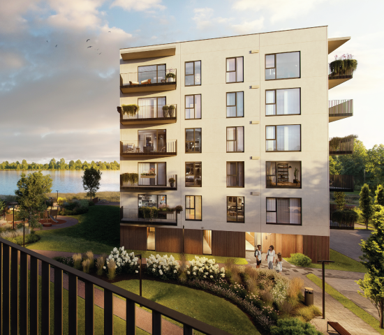 With BluOr Bank’s Support, Construction of “Ķiršu Kalna Mājas” Begins in Dzirciems